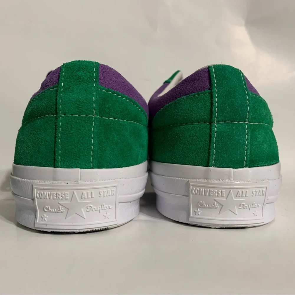 Converse Golf Le Fleur Ox Purple Green 162128C Sneakers Men’s Size 12 - Picture 6 of 11